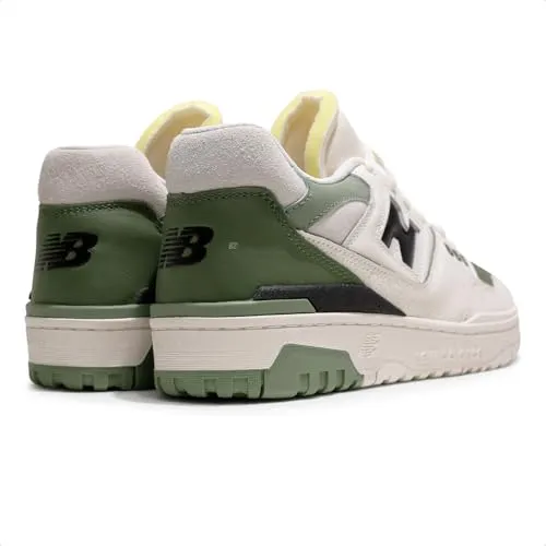 Tenis New Balance 550 Masculino, Bege Claro/Verde, 40 — foto 5 de 6