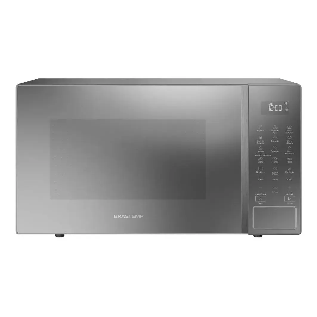Micro-ondas Brastemp 32L Cinza com Menu Gourmet - BMS46AR — foto 2 de 7