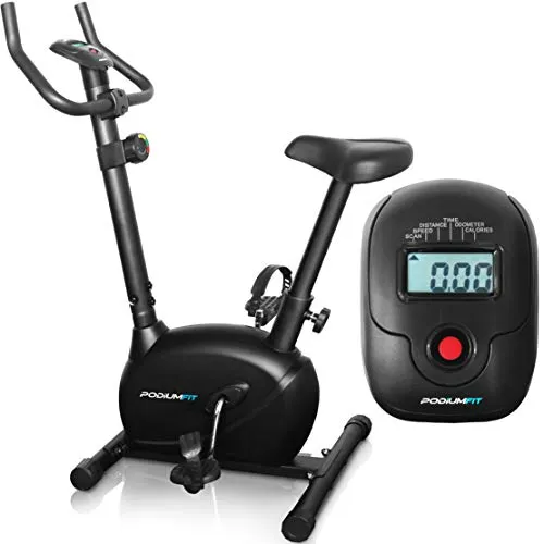 Bicicleta Ergométrica Podiumfit V100 - Magnética - 8 Cargas Silenciosa