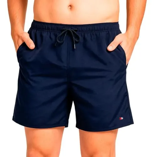 Kit 4 Bermuda Shorts Tactel Sandrini Elastano Academia Praia (BR, Alfa, M, Regular, Regular, Sortidos) — foto 5 de 9