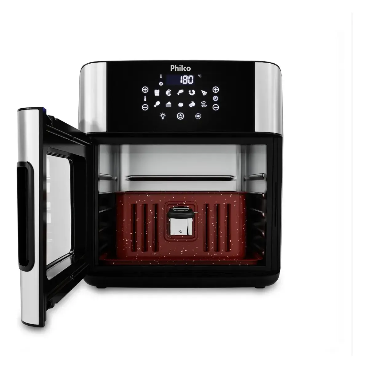 Fritadeira Air Fryer Philco PAF16A 4 Em 1 Painel Digital 16l — foto 5 de 7
