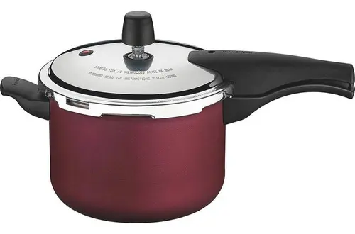 Panela De Pressão 20 Cm 4,5l Tramontina Alumínio Cor Vermelh