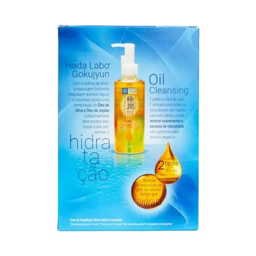 Hada Labo Kit Limpeza Facial Cleansing Oil + Massageador Facial Polvo — foto 3 de 3