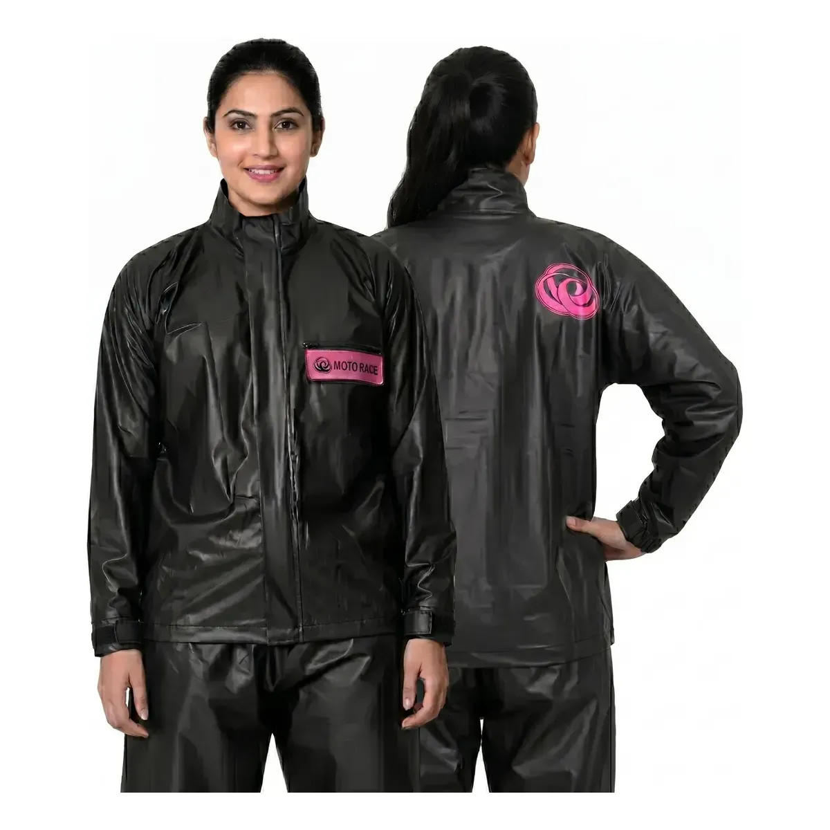 Capa Chuva Motoqueiro Pvc Impermeável Motoboy Emborrachada — foto 3 de 4
