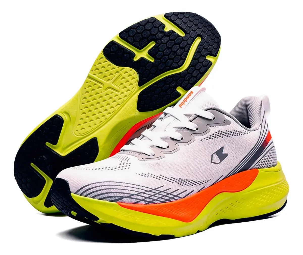 Tênis Sandrini Aero Spark Corrida Academia Caminhada Leve — foto 2 de 8