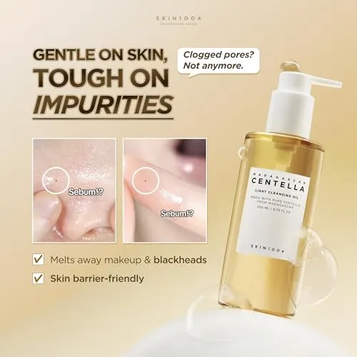SKIN1004 - CENTELLA LIGHT CLEANSING OIL 200ML — foto 3 de 9