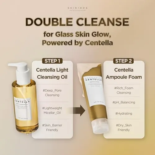 SKIN1004 - CENTELLA LIGHT CLEANSING OIL 200ML — foto 8 de 9